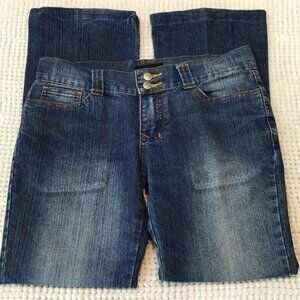 Women's BAD GIRL Denim Bootcut Jeans Size 5 GUC #0450
